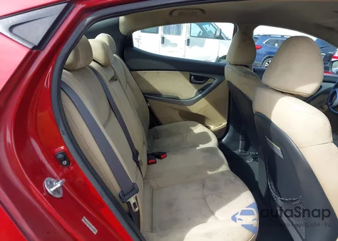 2012 Hyundai Elantra Gls (Ulsan Plant) z USA, uszkodzony, nr VIN KMHDH4AEXCU392585